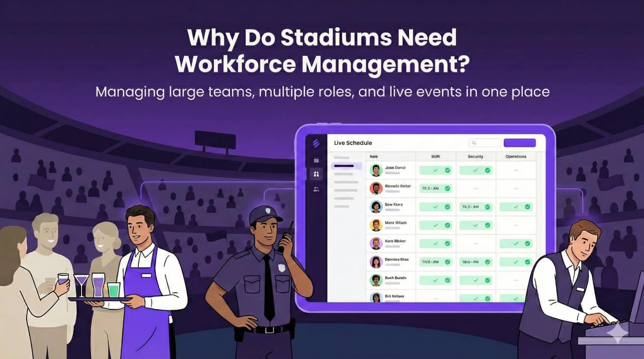 Why Do Stadiums Need Workforce Management