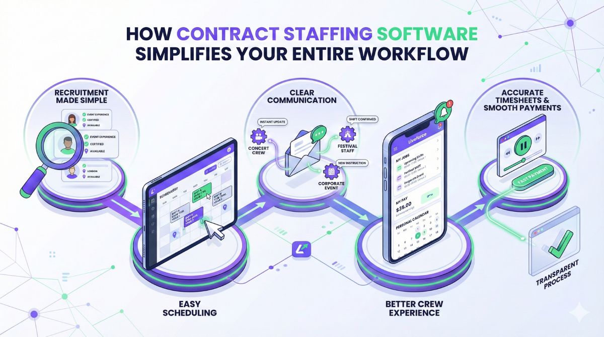 How Contract Staffing Software Simplifies Your Entire Workflow_