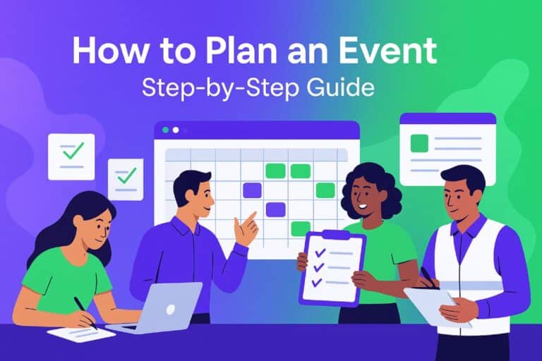 How to Plan an Event