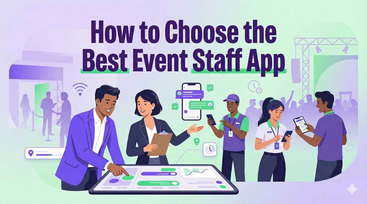 How to Choose the Best Event Staff App