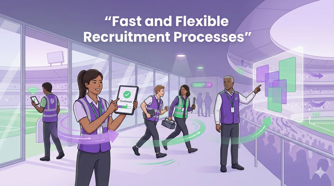 Fast and flexible recruitment processes