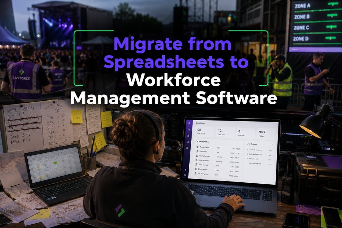 How to Migrate from Spreadsheets to Workforce Management Software