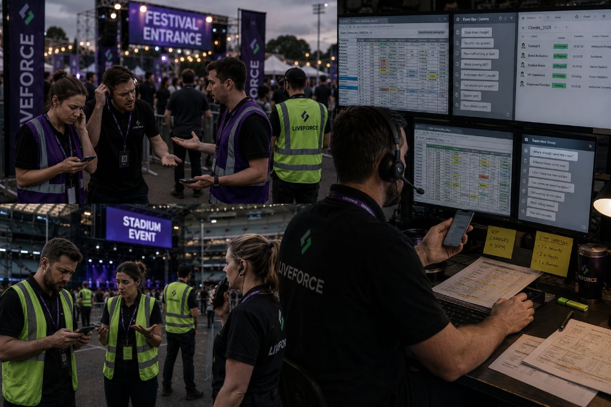 Online Workforce Management Software for Events
