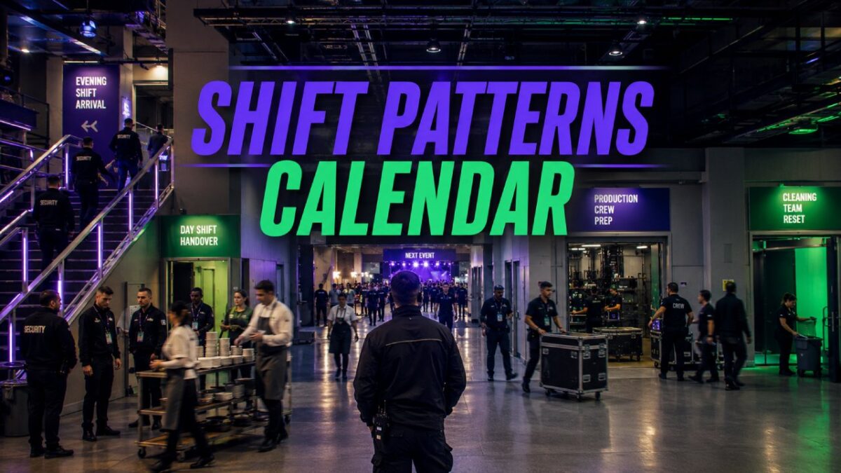 Shift Patterns Calendar