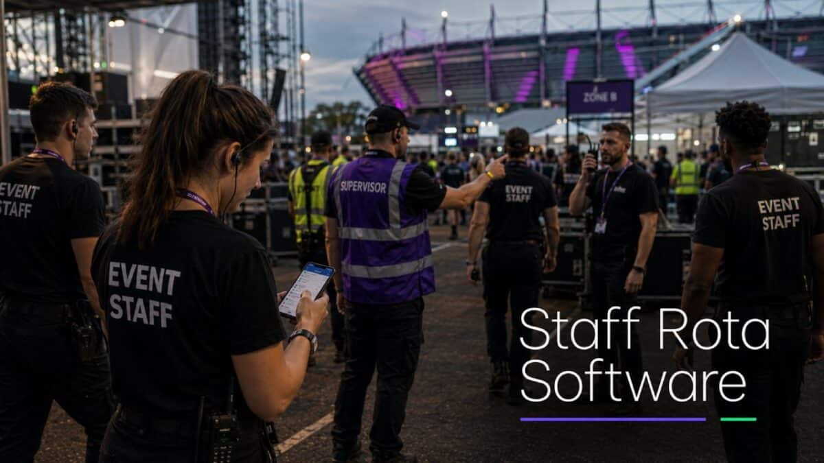 Staff Rota Software for Events