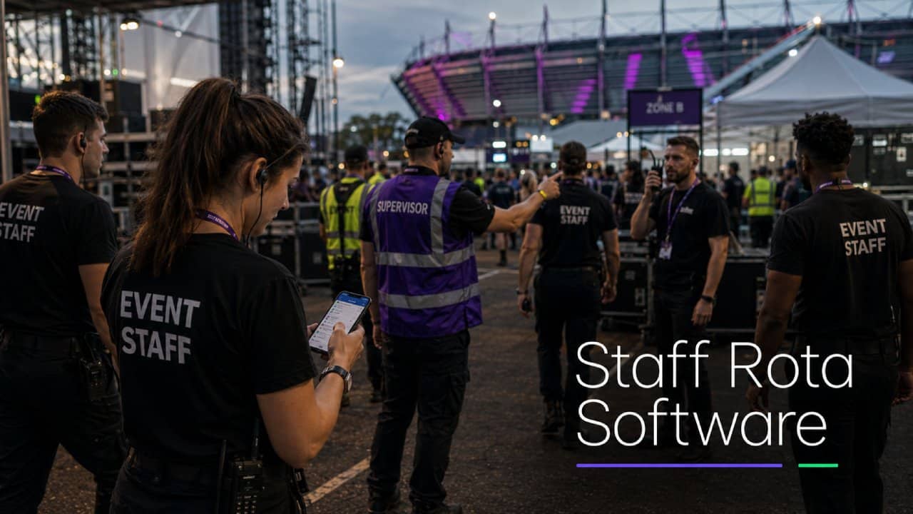 Staff Rota Software for Events