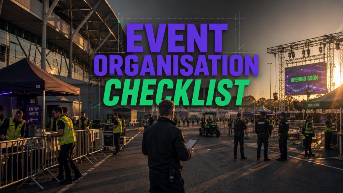 Event Organisation Checklist