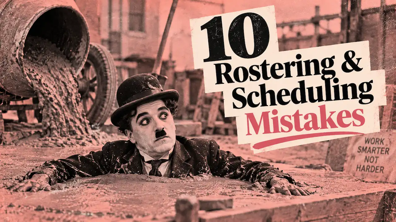Rostering & Scheduling Mistakes