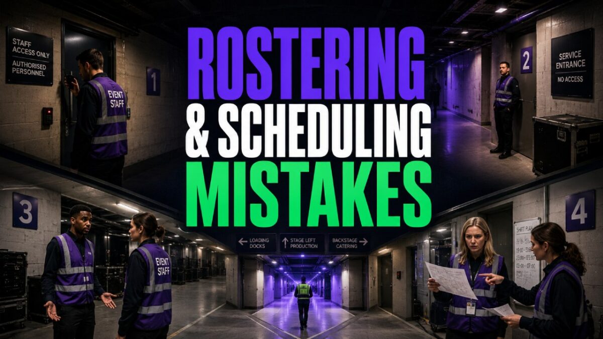 rostering and scheduling mistakes