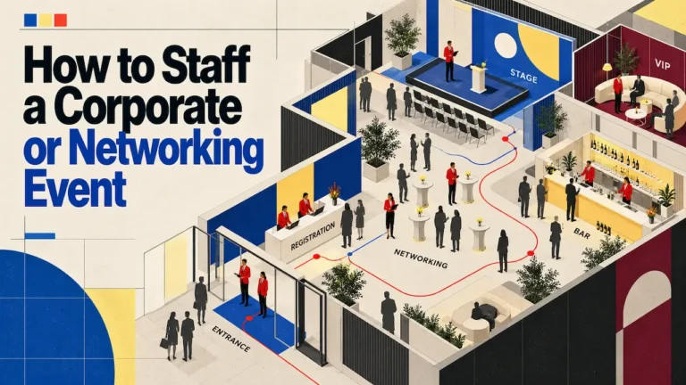 How to Staff a Corporate or Networking Event